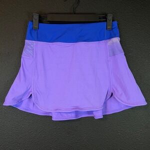 ivivva by Lululemon Purple Athletic Skort Girls Size 12 Waist Tennis Running